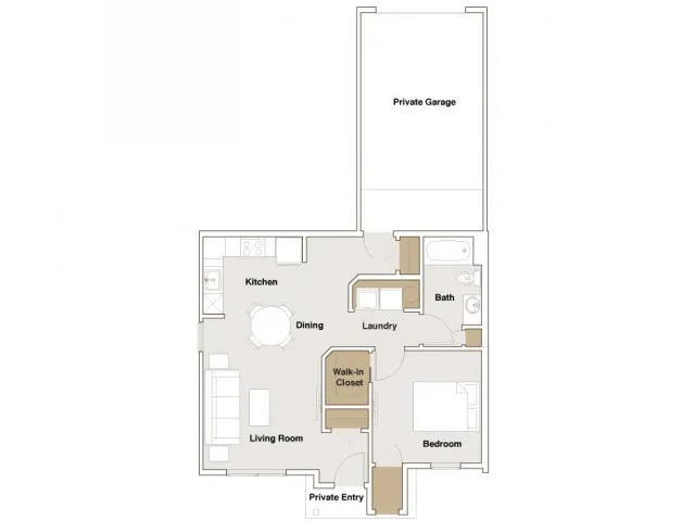 1x1 G Floorplan