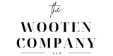 Black logo for The Wooten Company, LLC, featuring the word