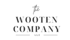 Elegant logo of The Wooten Company, LLC featuring sophisticated typography on a sleek black background.
