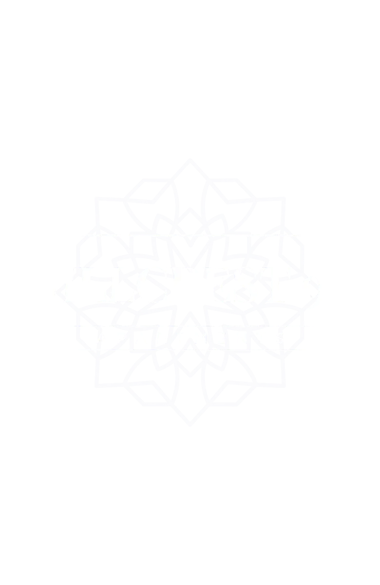Hillcrest 90 Apartments logo with geometric floral emblem and outlined lettering on transparent background.