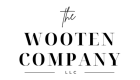 Elegant logo design of 'The Wooten Company LLC' with sophisticated, modern typography.