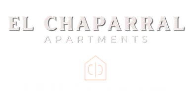 El Chaparral Apartments logo with a Center City Apartment Home icon and text below.