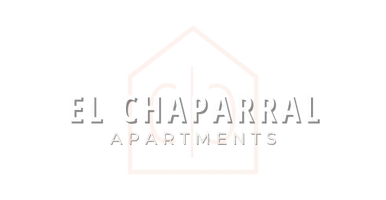 El Chaparral Apartments logo with a Center City Apartment Home icon and text below.