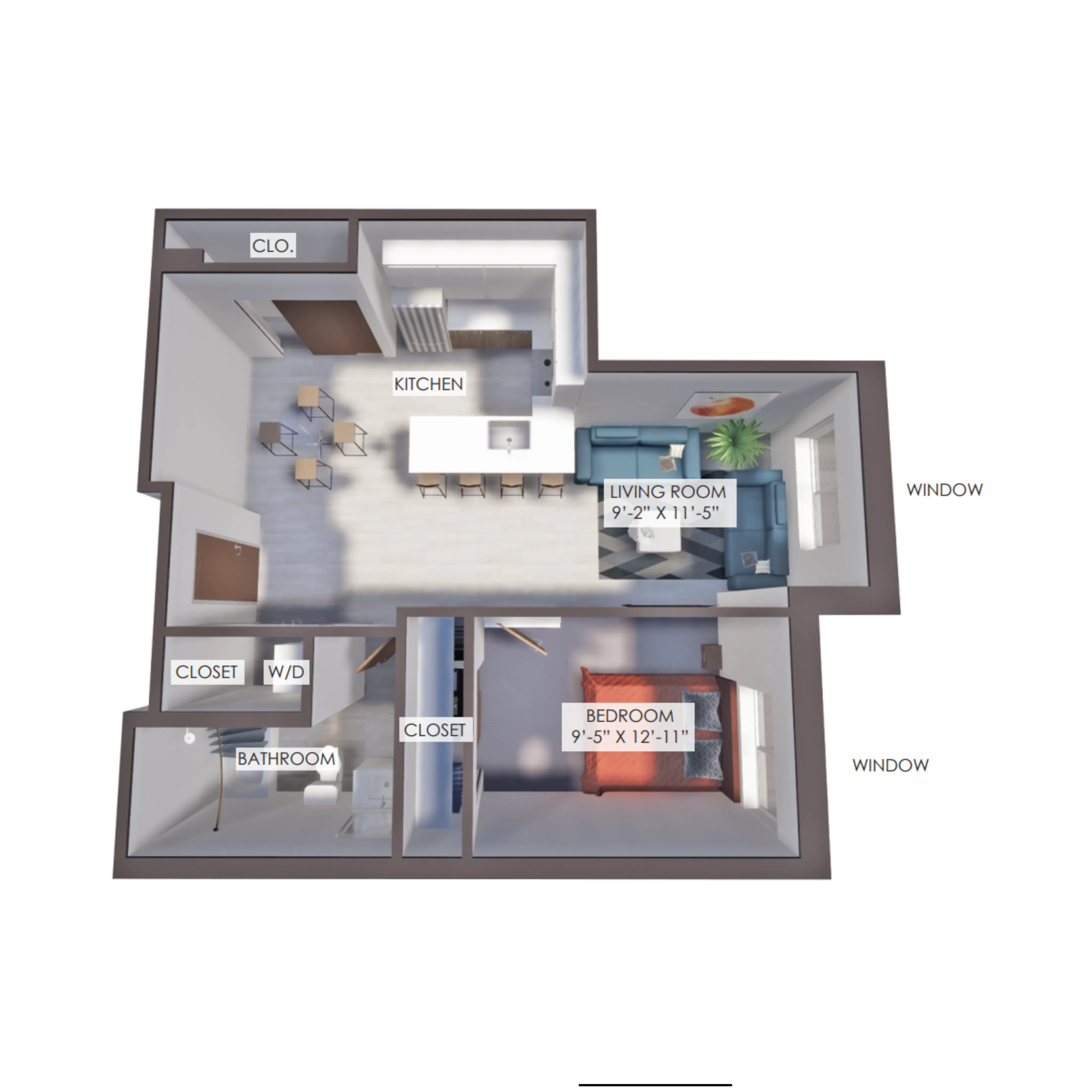 1YY 3D Floorplan
