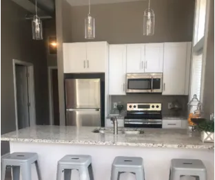 Granite Counters. Stainless Steel Appliances