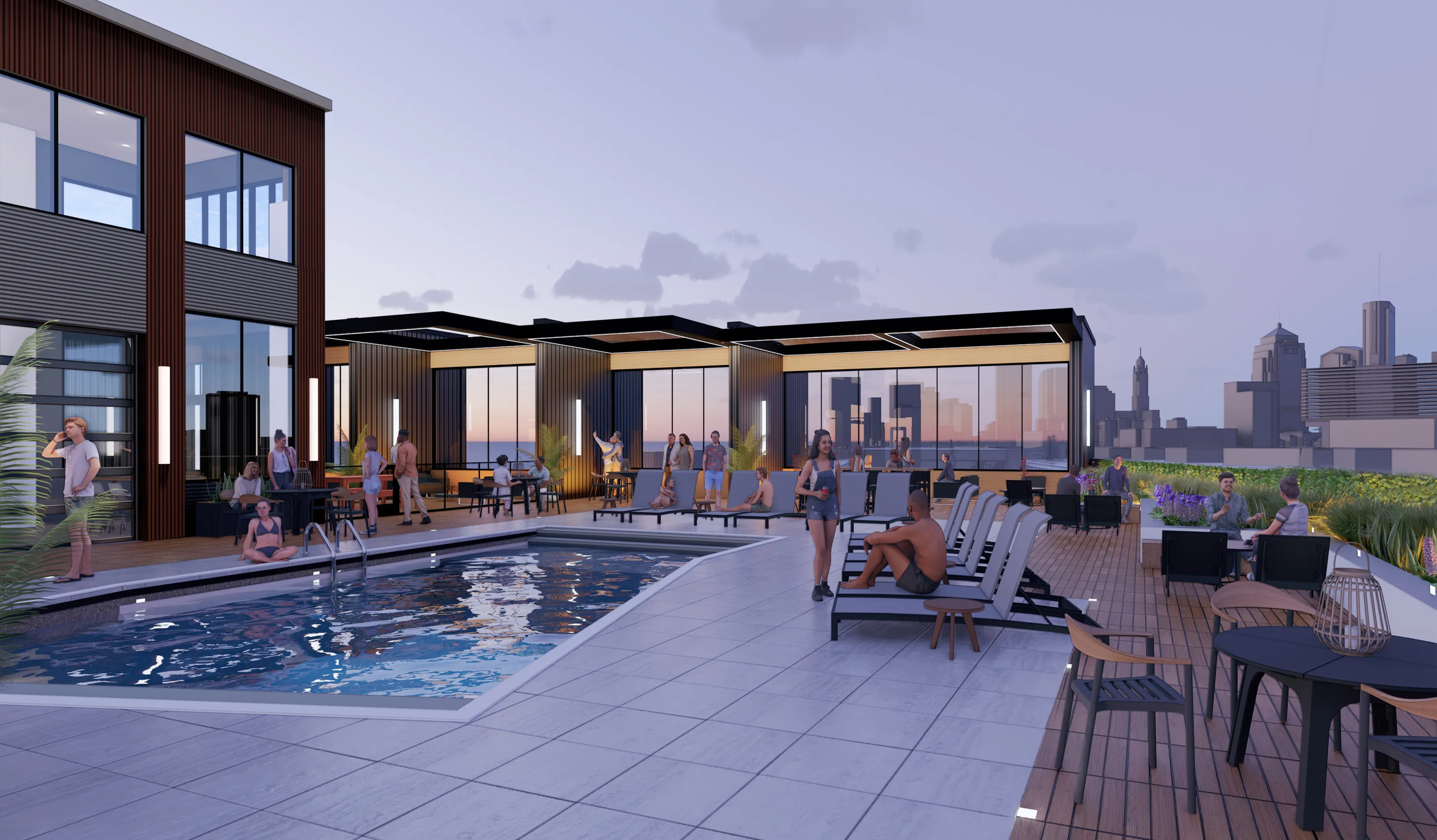 The Terrazza Rooftop Pool & Event Center
