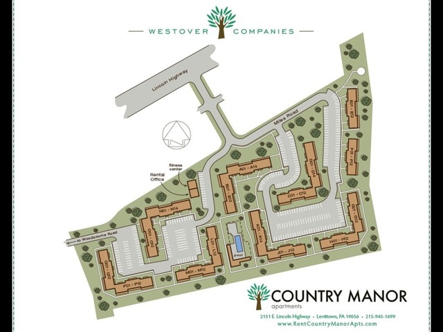 Country Manor Site Map