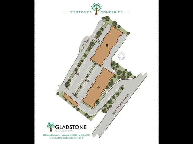 Gladstone Towers Site Map