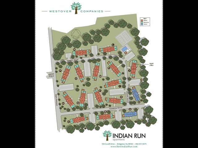 Indian Run Site Map