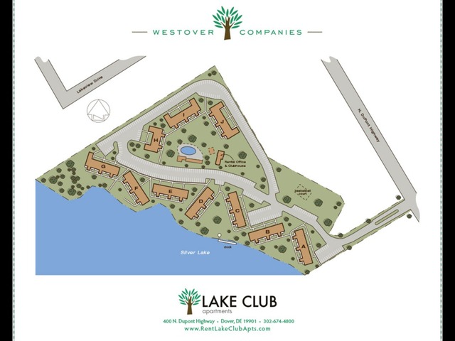 Lake Club Site Map