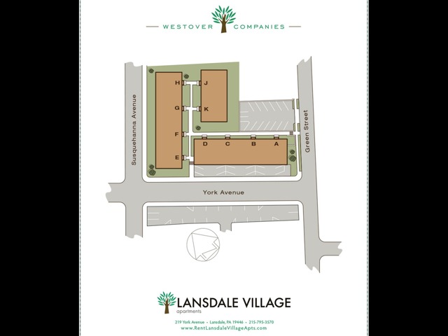 Lansdale Village Site Map