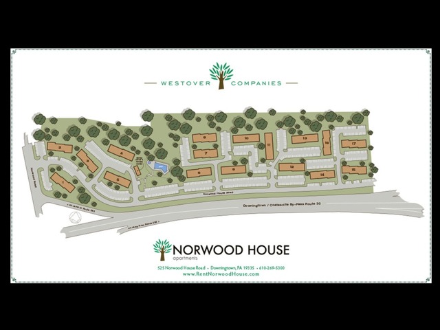 Norwood House Site Map