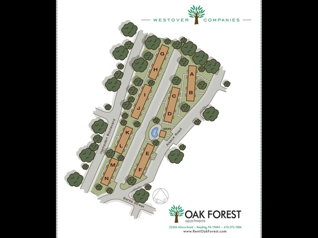 Oak Forest Site Map