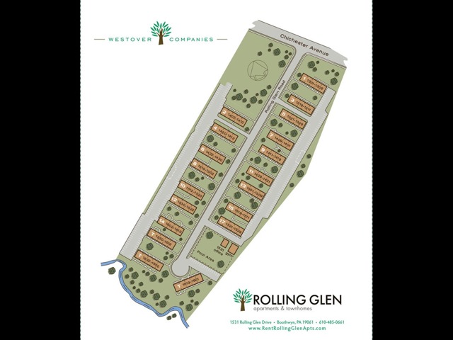 Rolling Glen Site Map