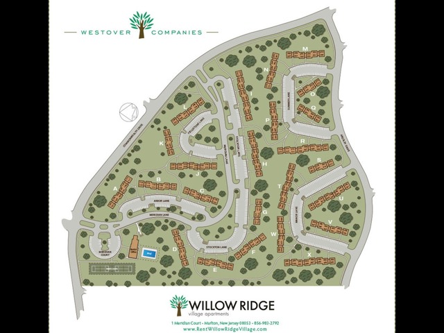 Willow Ridge Site Map