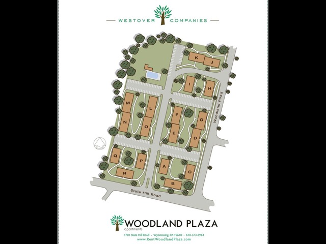 Woodland Plaza Site Map