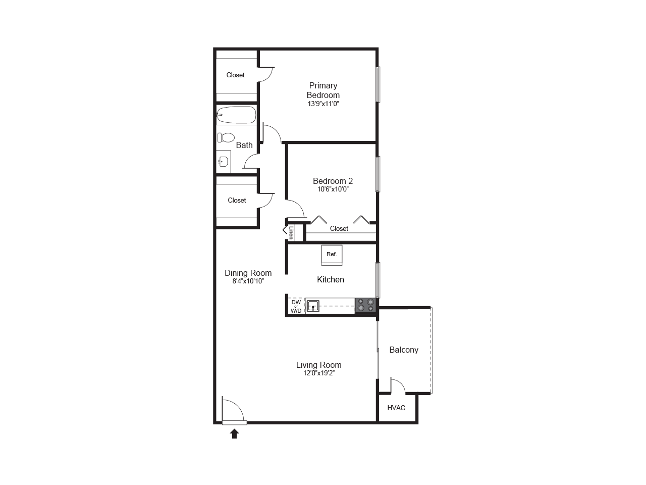 Middle River MD Apartments Chesapeake Village Apartments Floor Plans