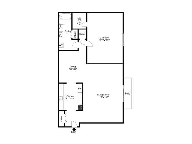 1 Bed