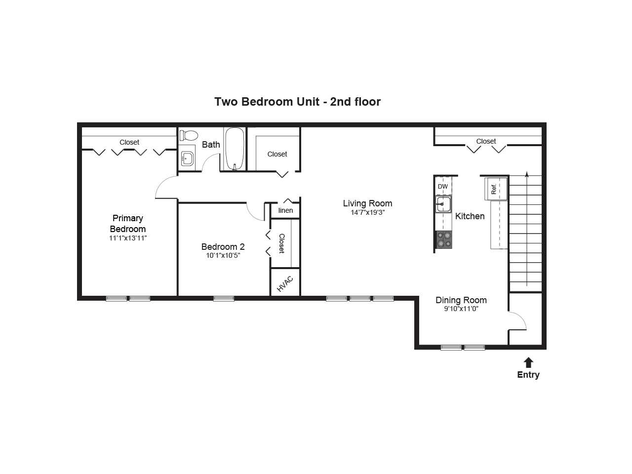 2 bed - 2
