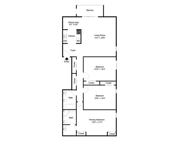 3 bed