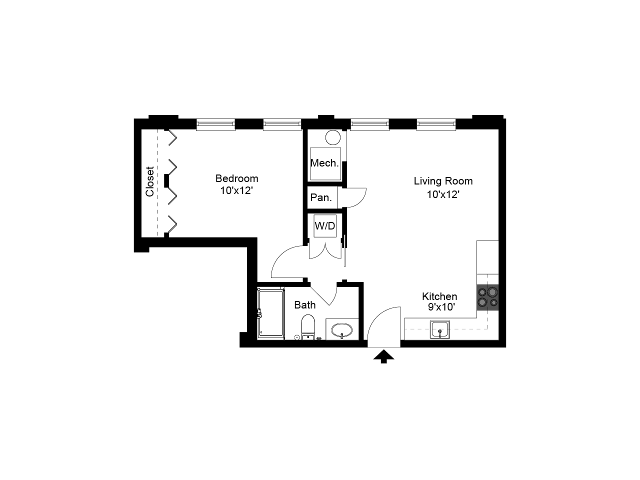 Square PA Apartments Floor Plans Magnolia Place