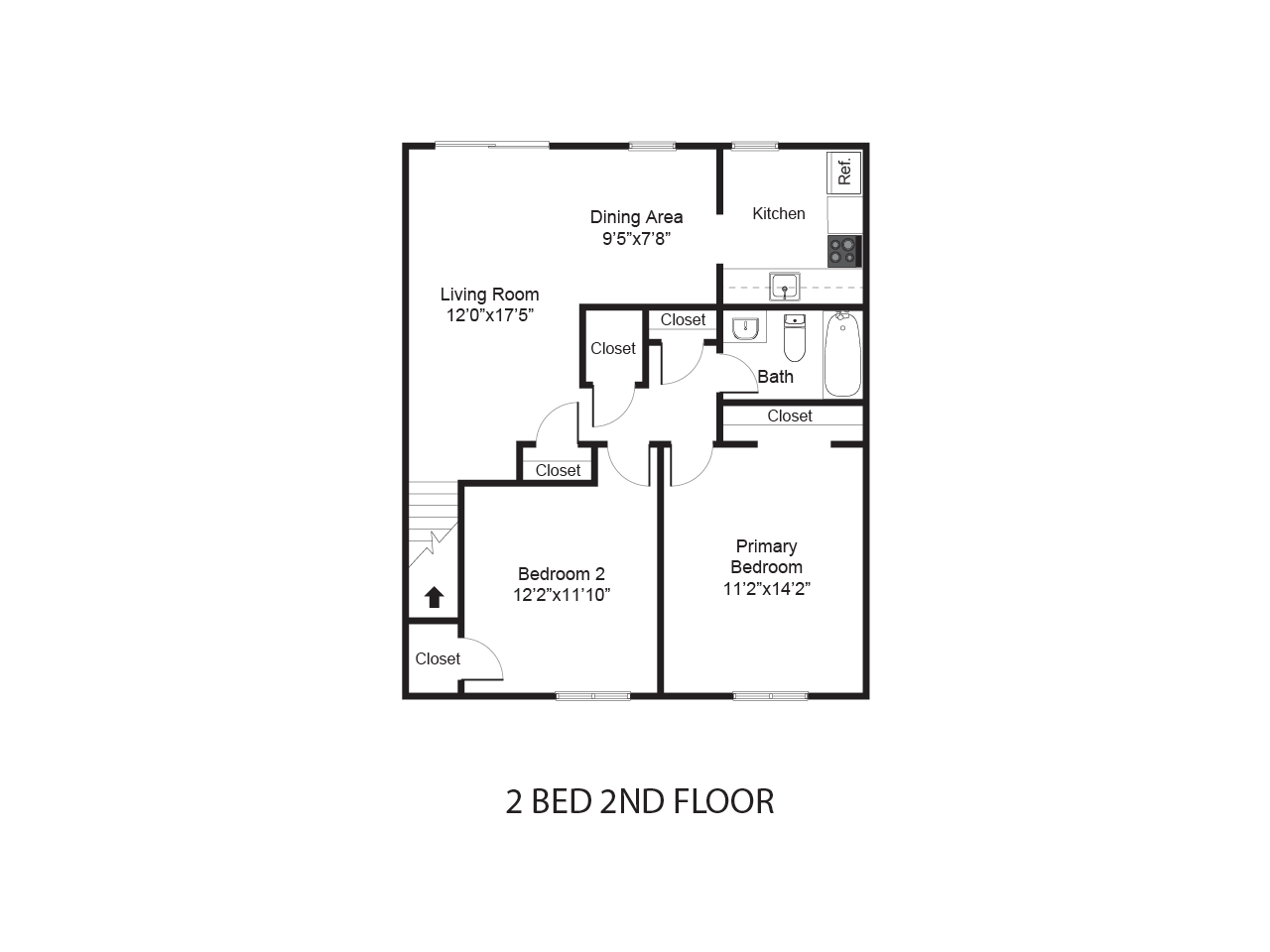 2 bed 2