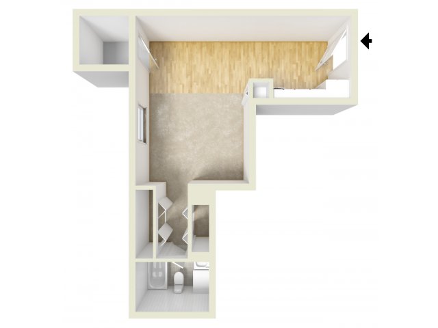 Efficiency floor plan