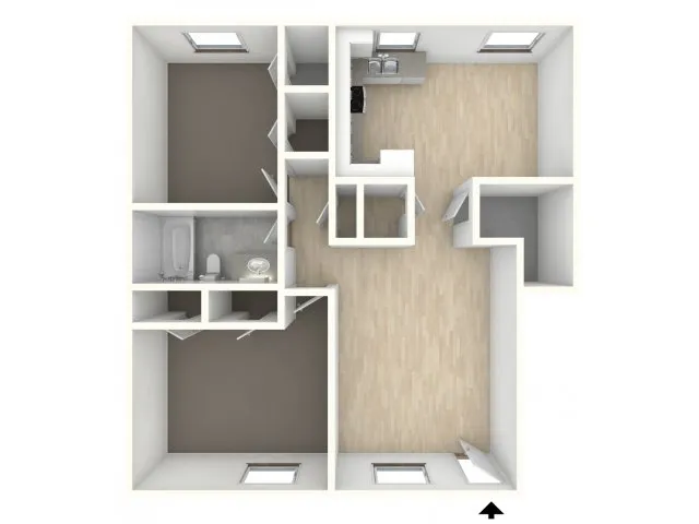 2 Bedroom Apartments | Carlisle Park