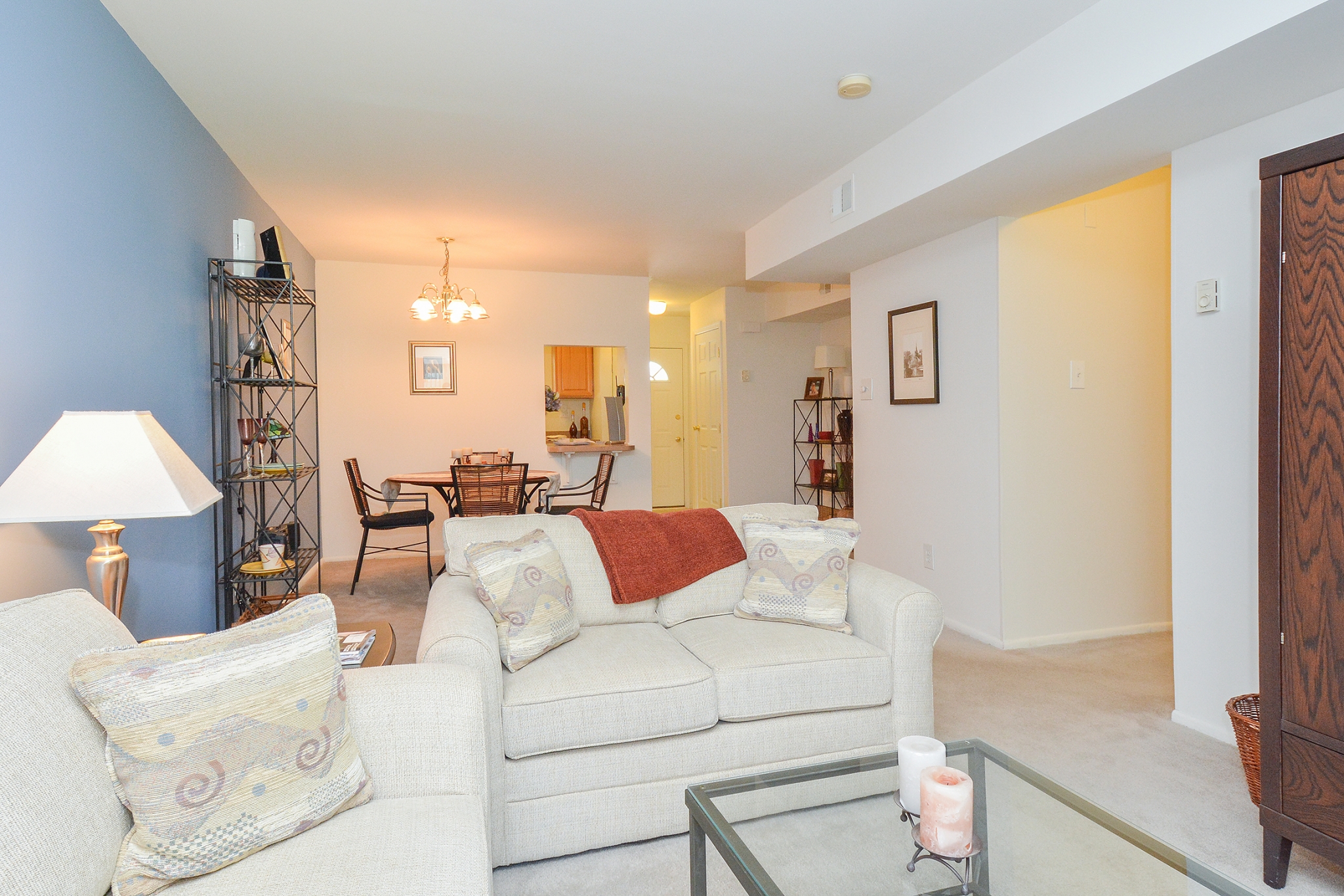 Wyntre Brooke Sample Living and Dining Room | Apartments Near West Chester