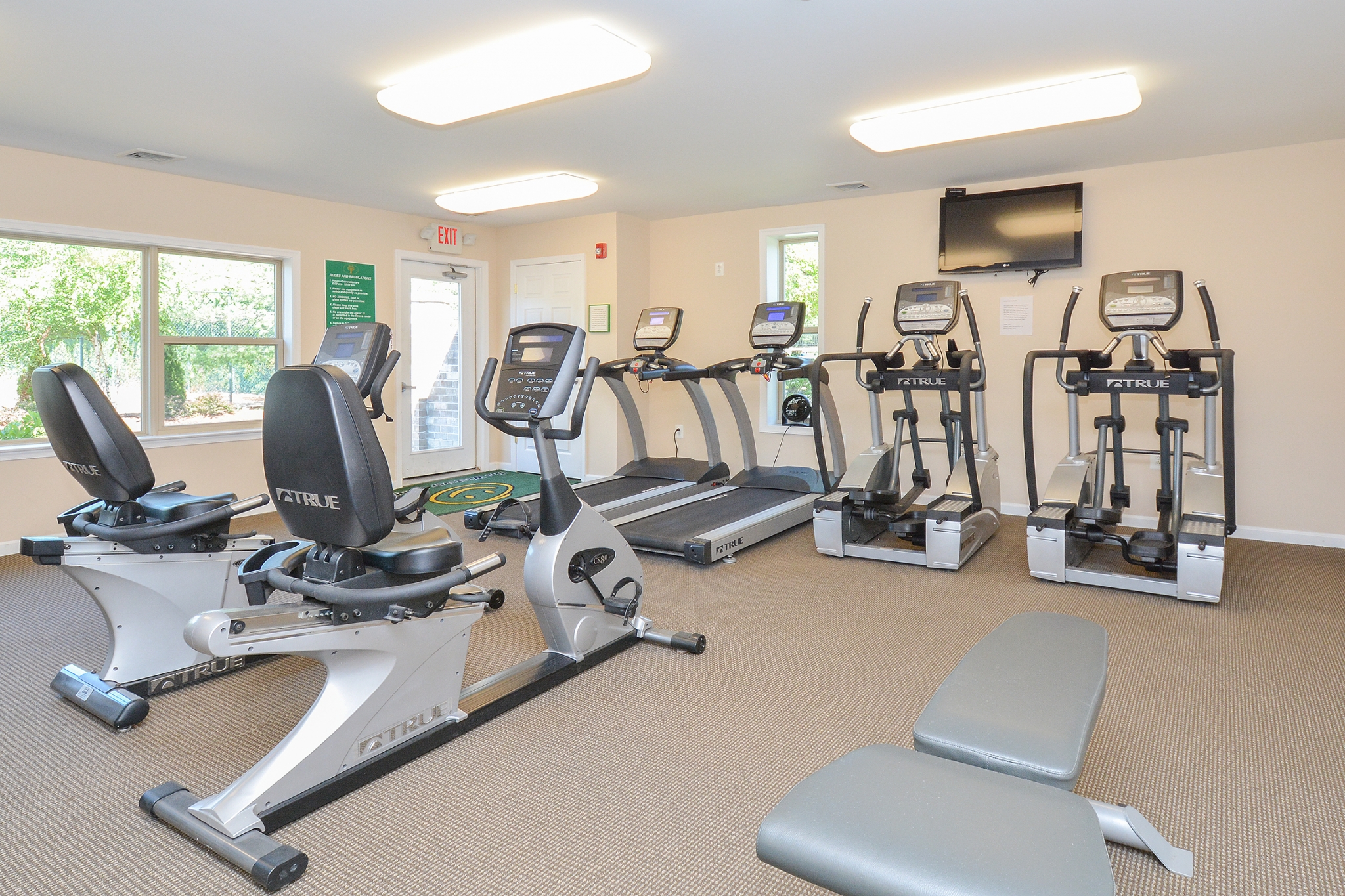 Resident Fitness Center | Apartments Near Neshaminy PA | Summit Trace Apartments