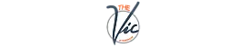 The Vic logo with elegant typography and modern design elements.