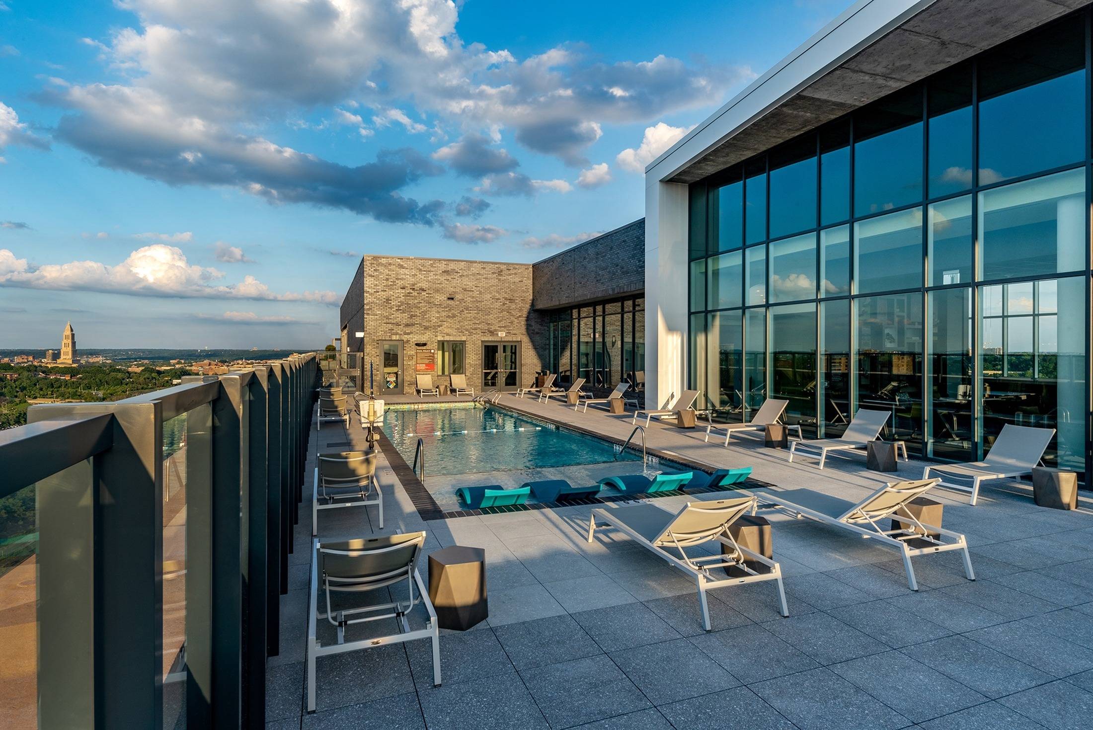 Rooftop Pool with Sun Deck