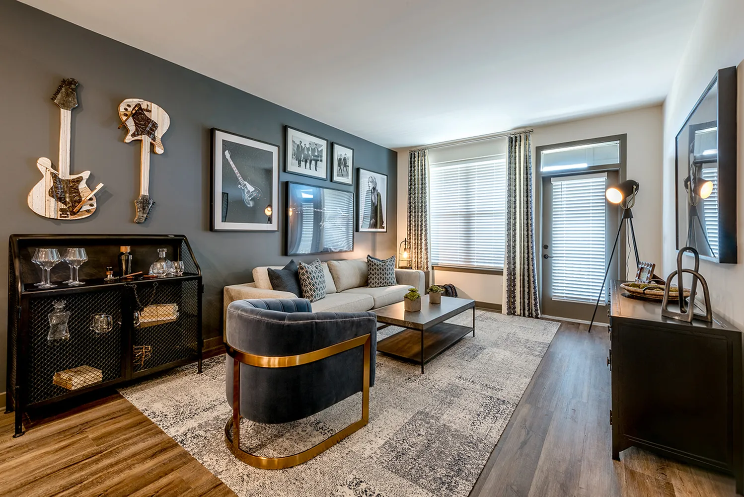 Spacious Living Room