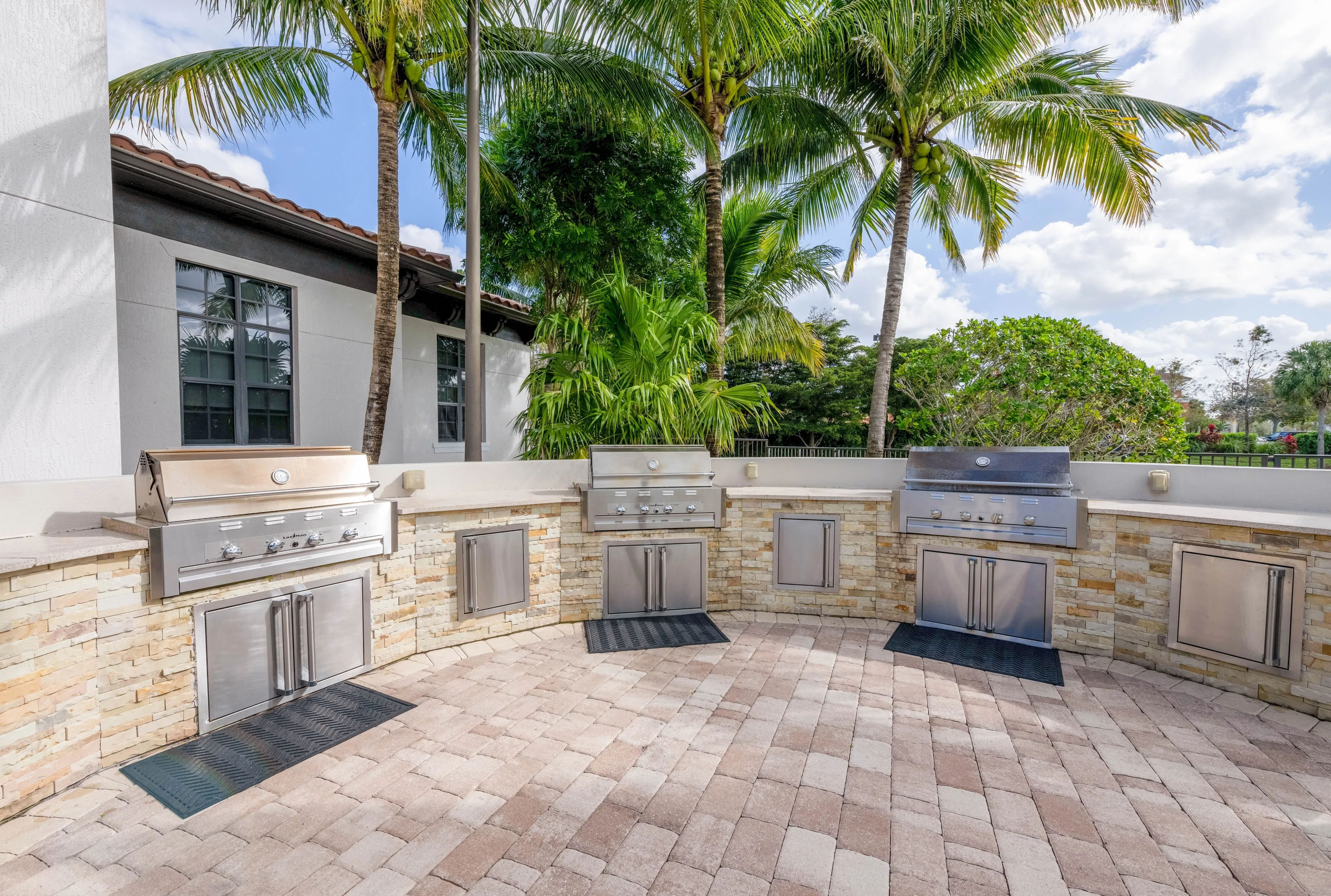 Outdoor Grilling Station