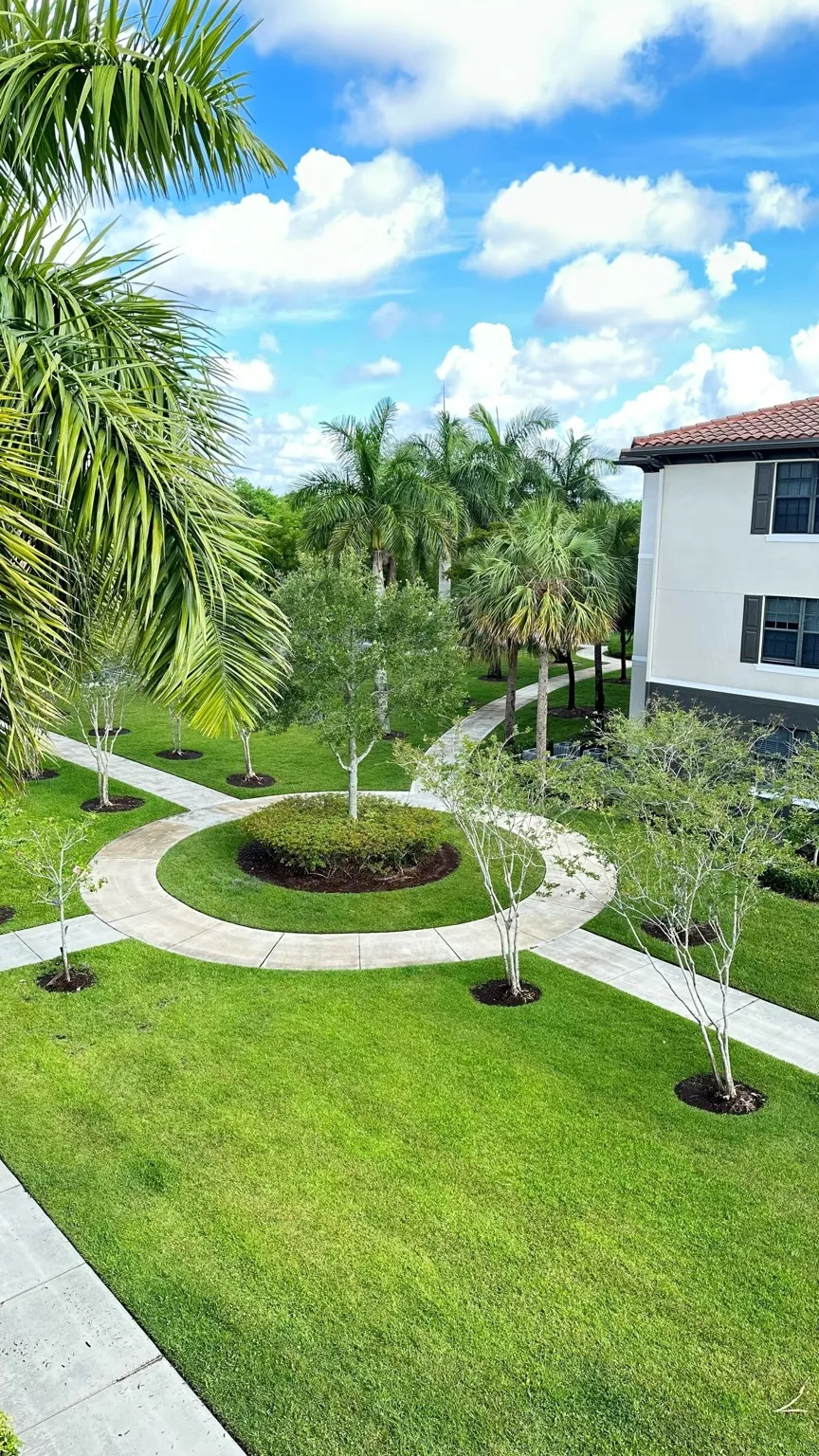 Courtyard view