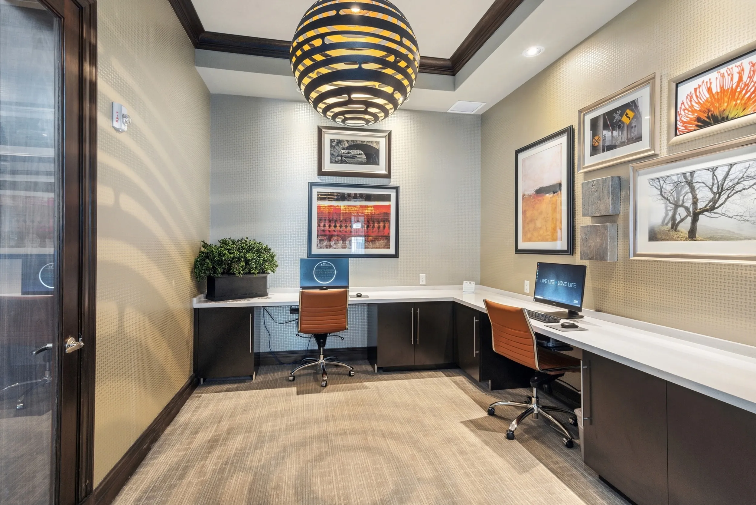 Resident business center