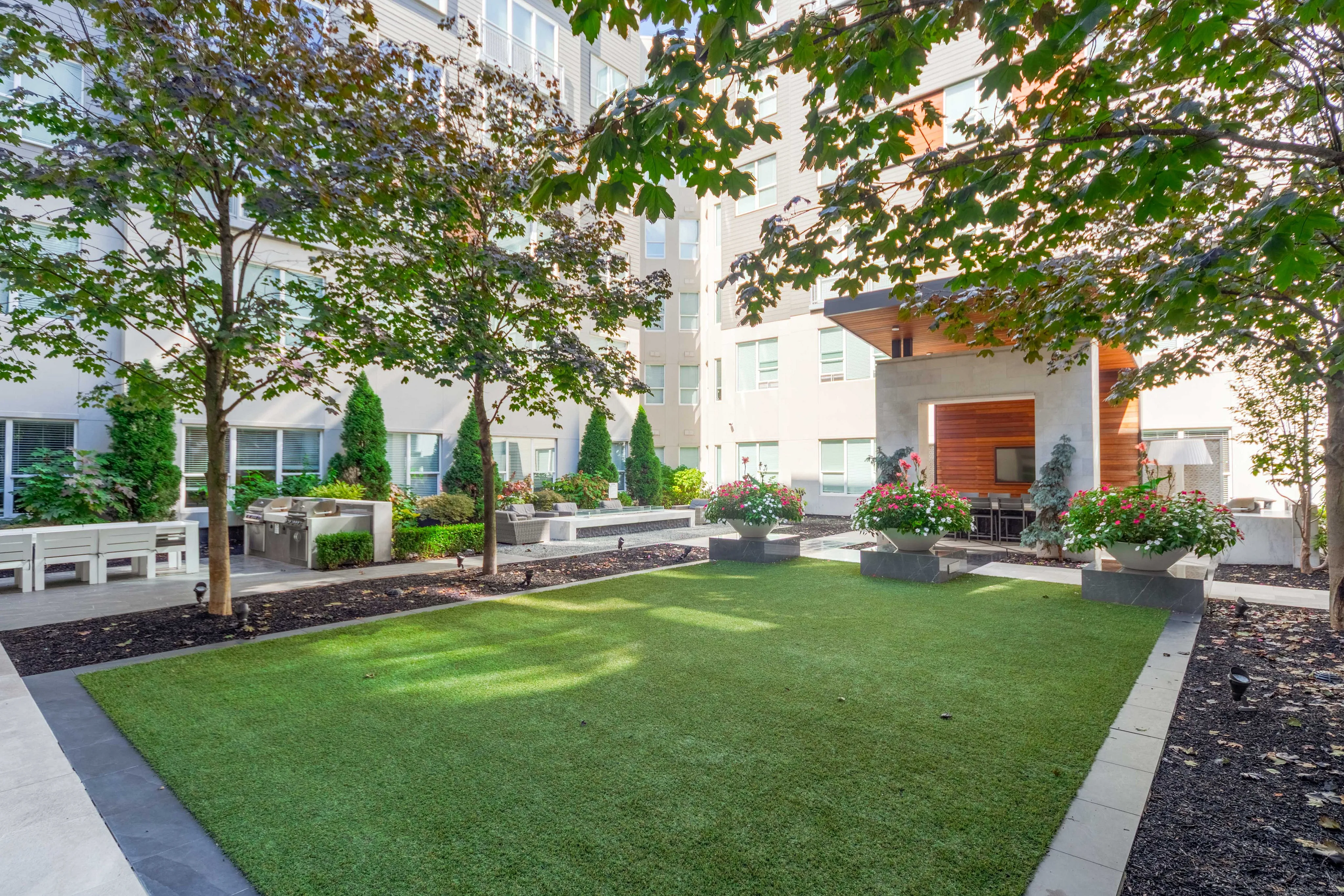 Outdoor Space with Grilling