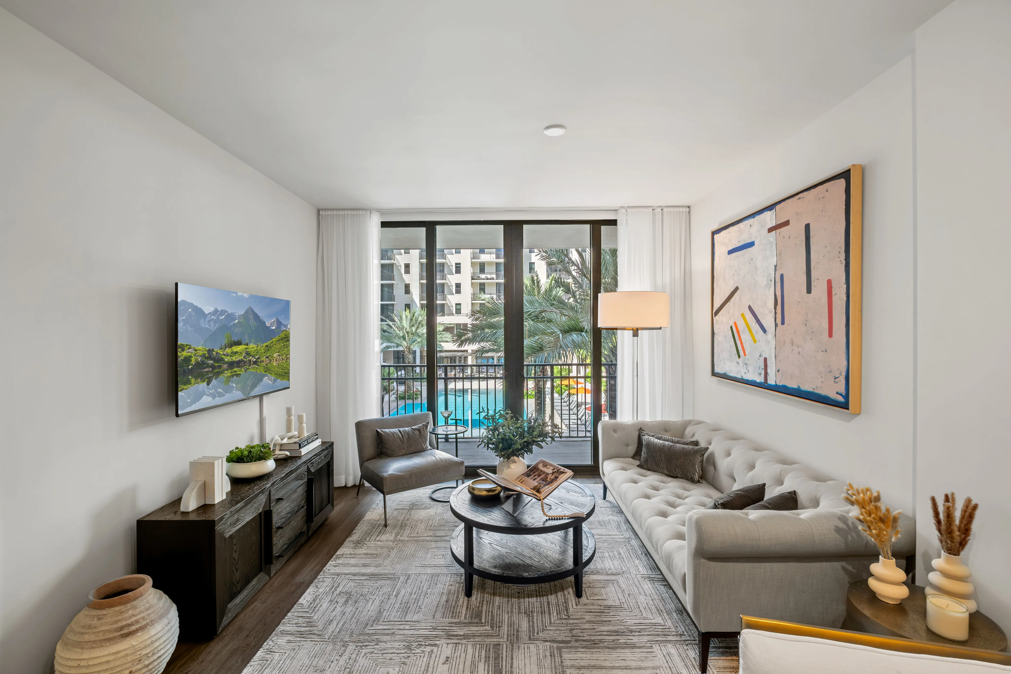 Model Living Area