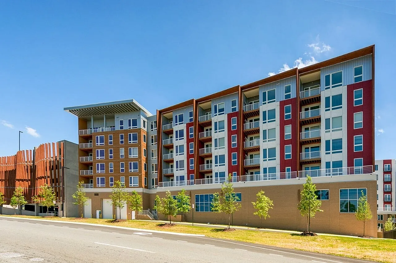 Exterior of The Point at Rise