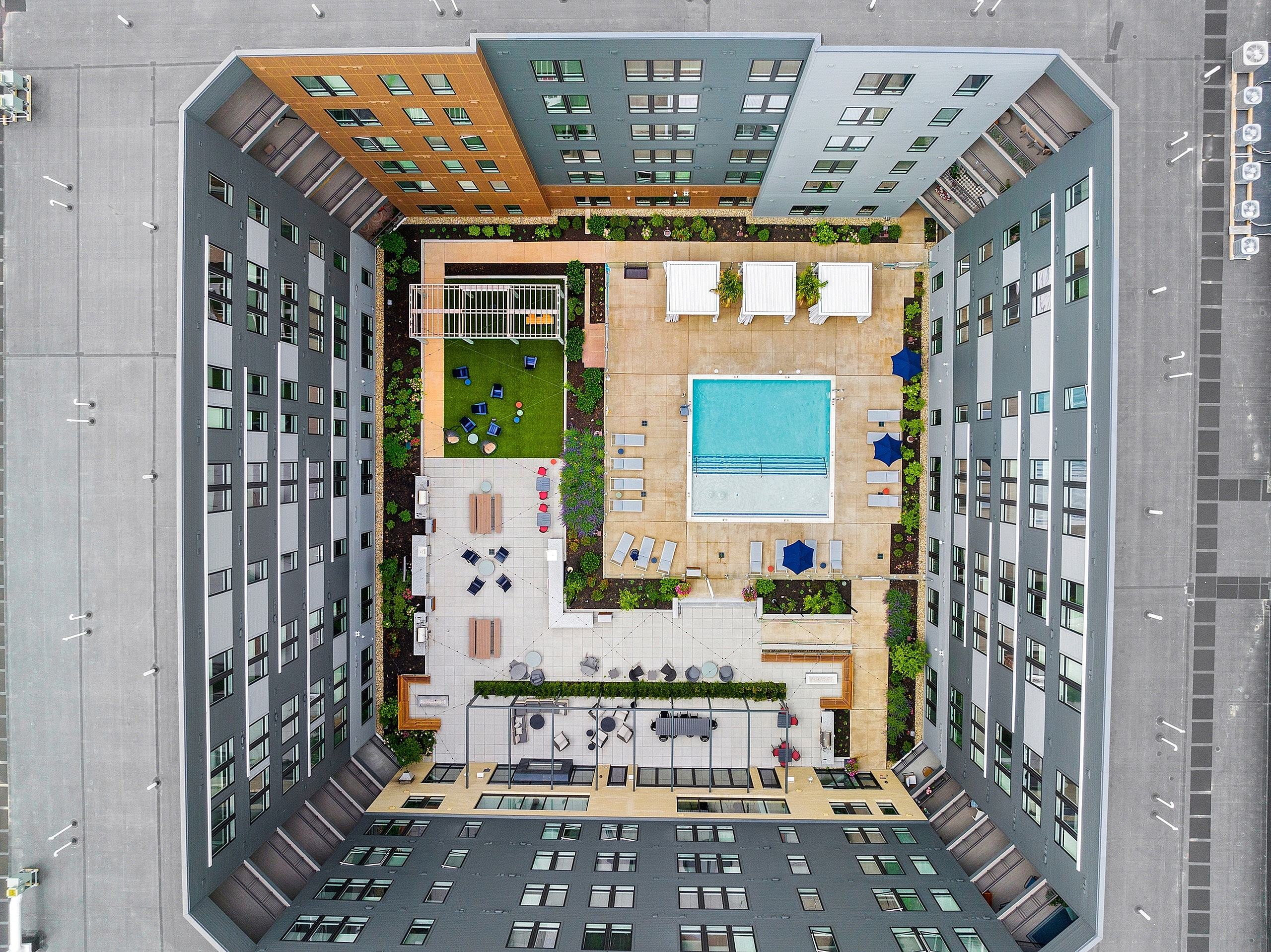 Aerial Exterior