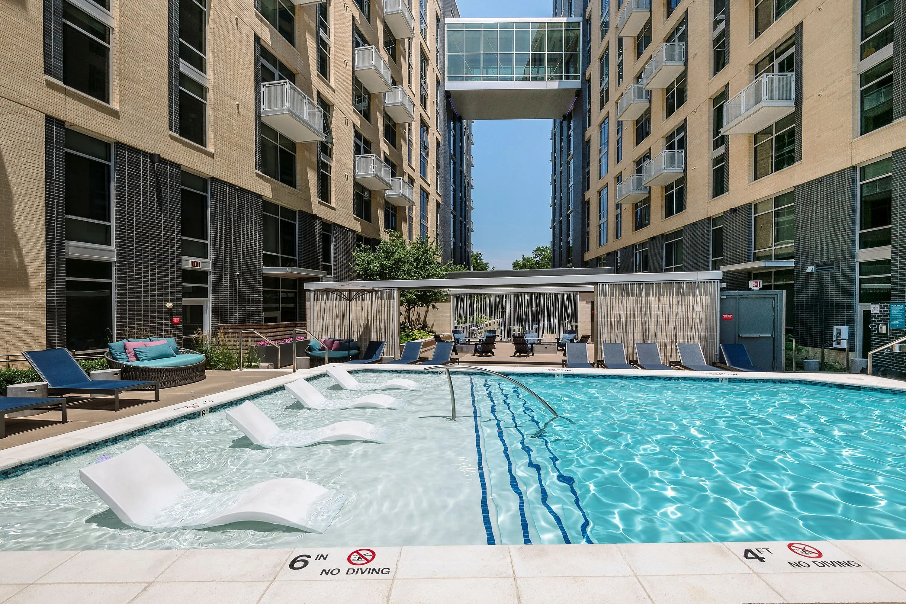 Resort style pool