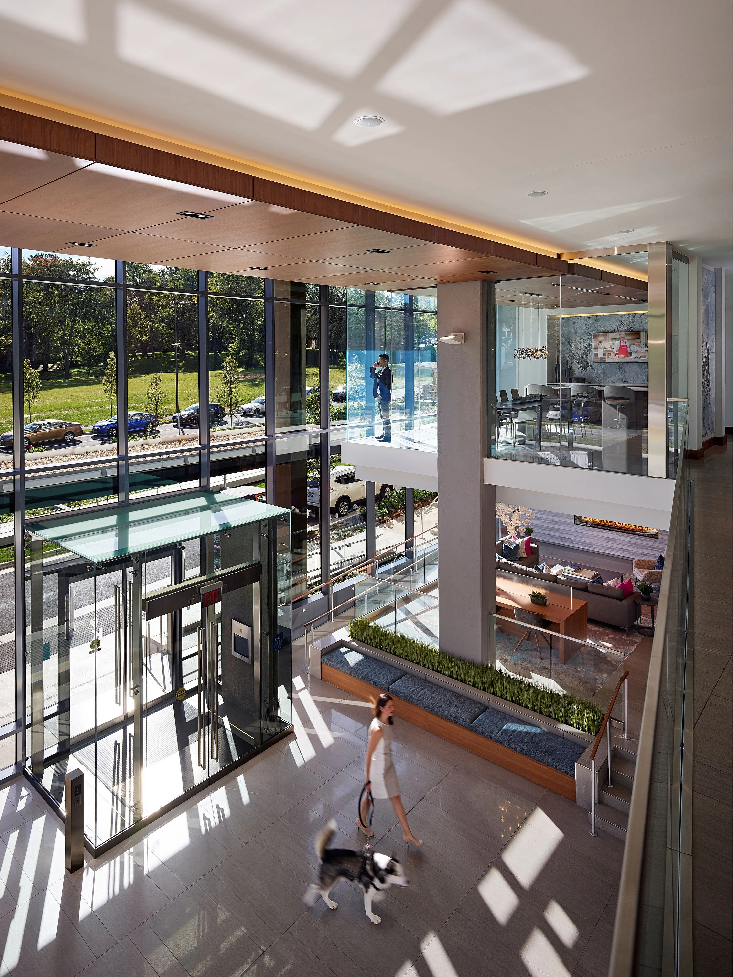 Building lobby