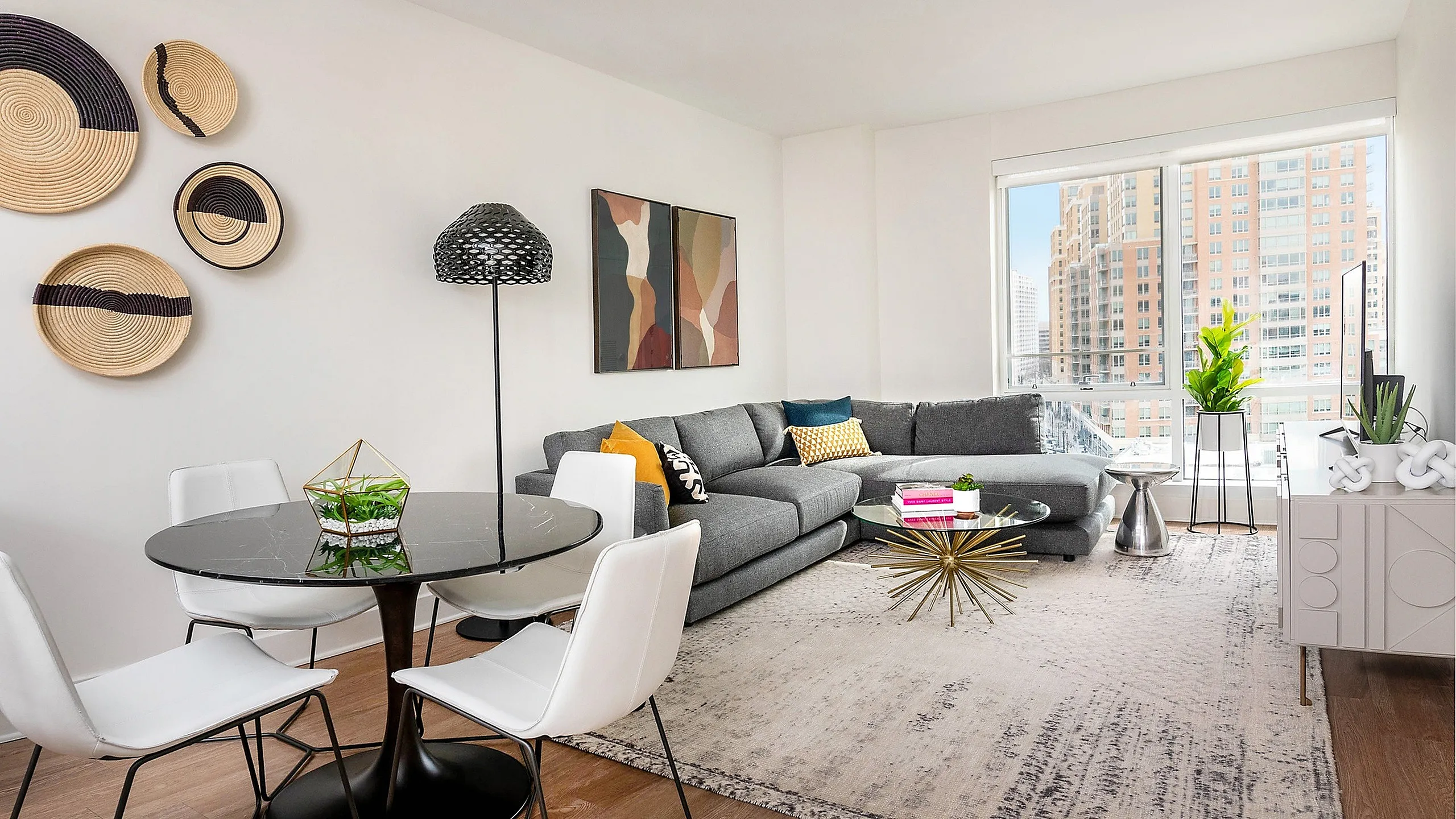 Kitchen table and living room furniture