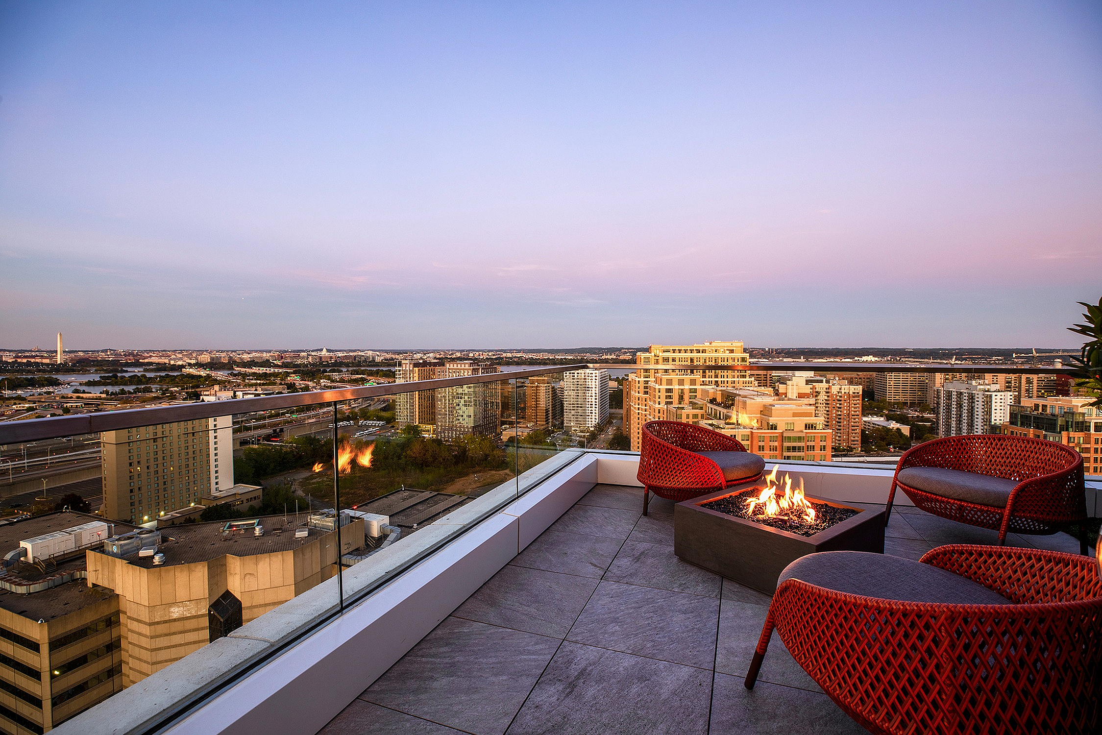 Outdoor Fire pit and chairs