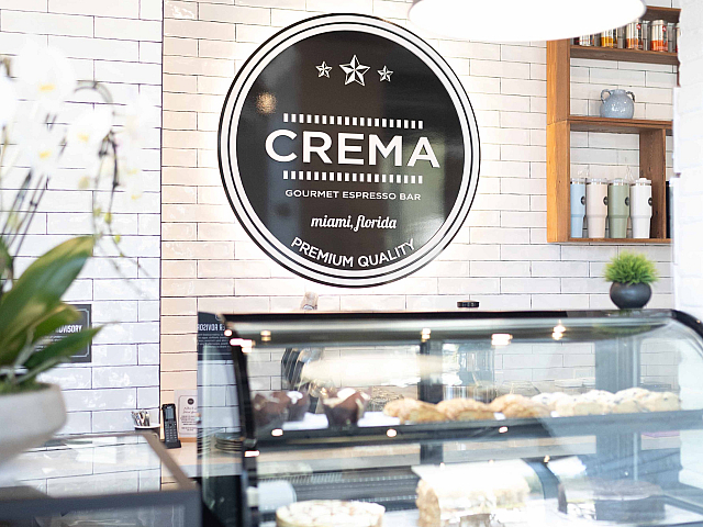 Crema Grommet Espresso Bar