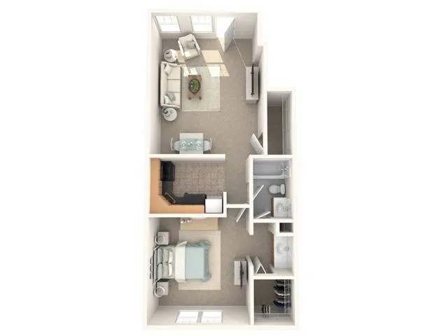 1 bedroom