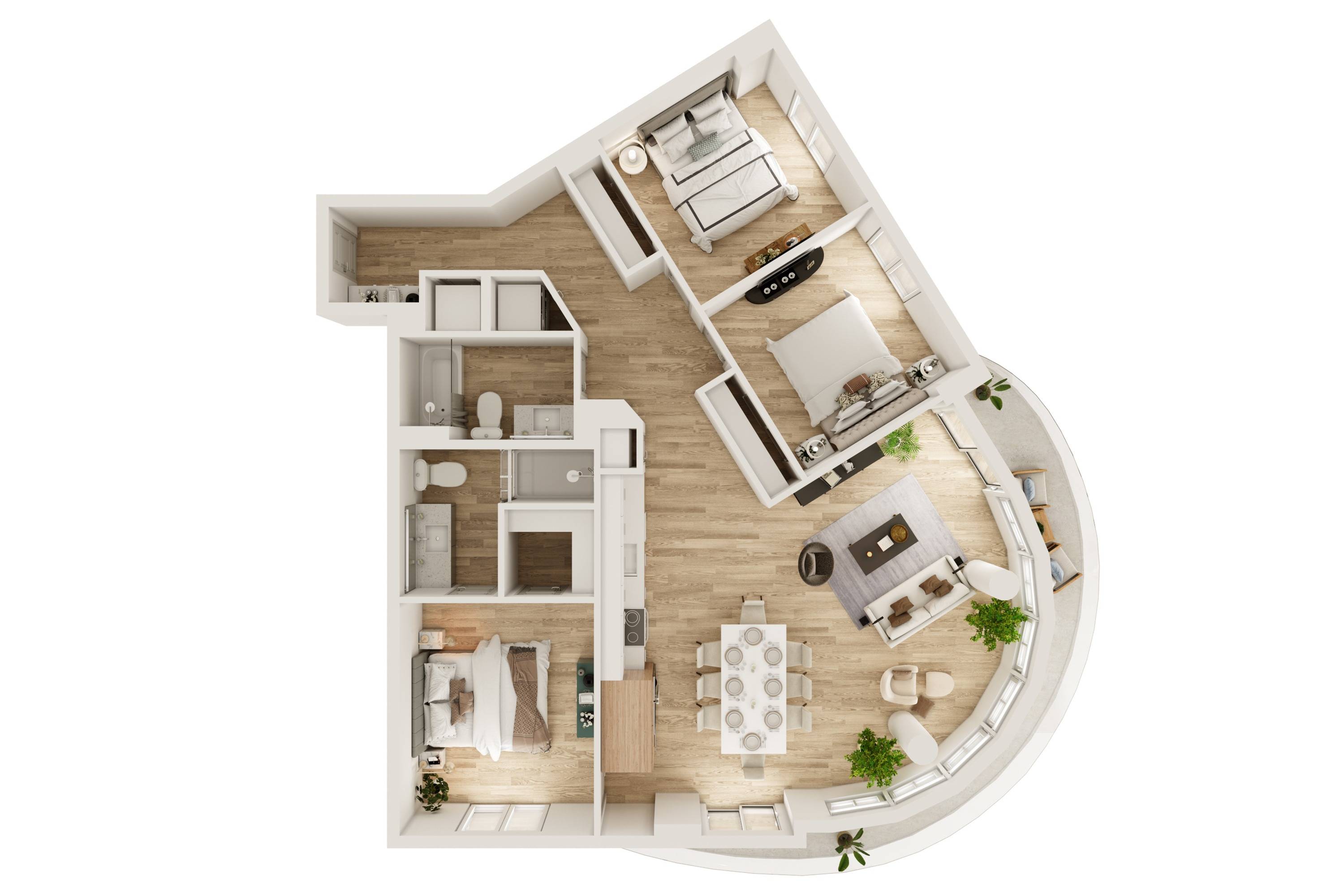 3 Bedroom 2 Bath