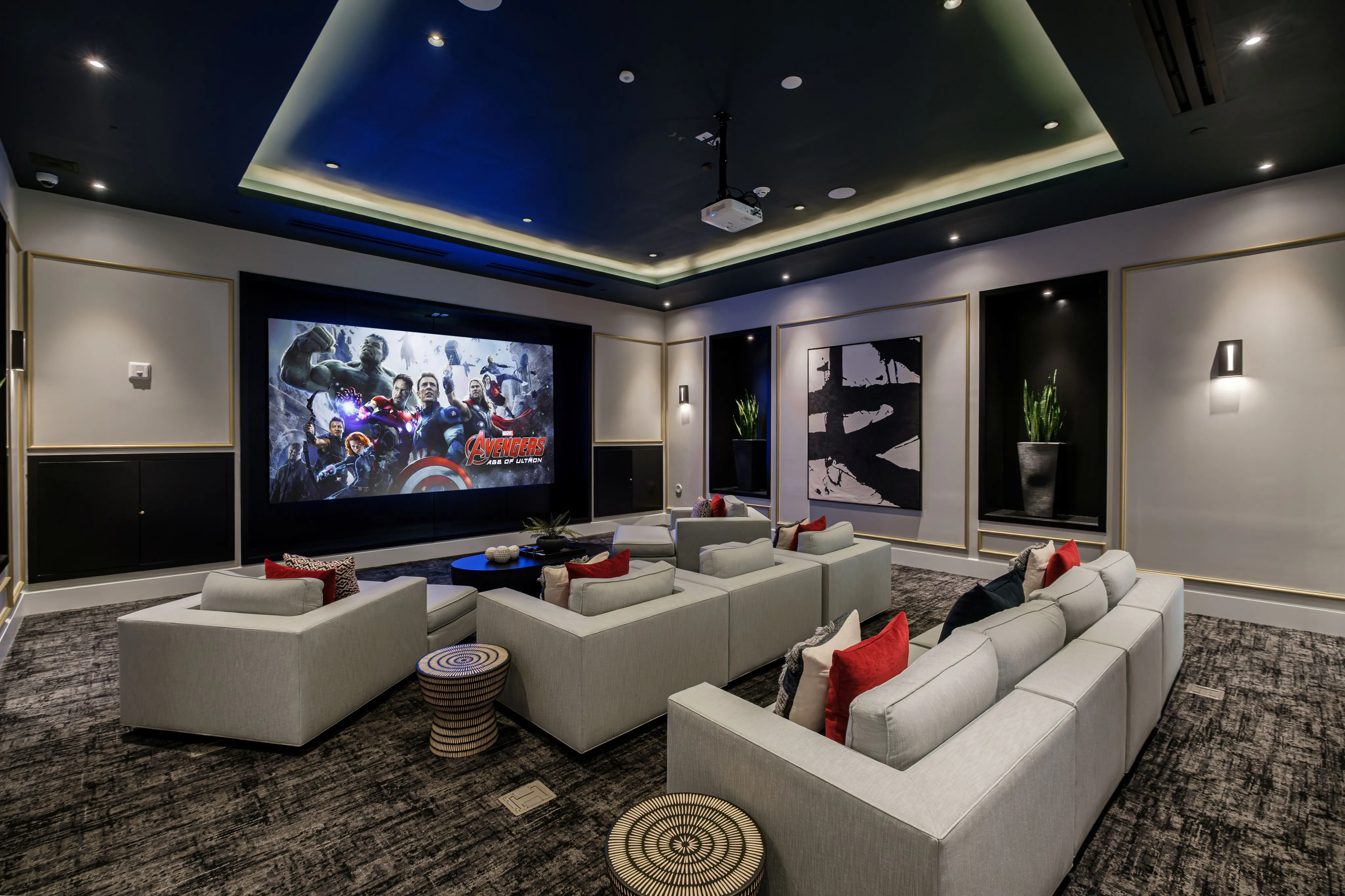 Theater room