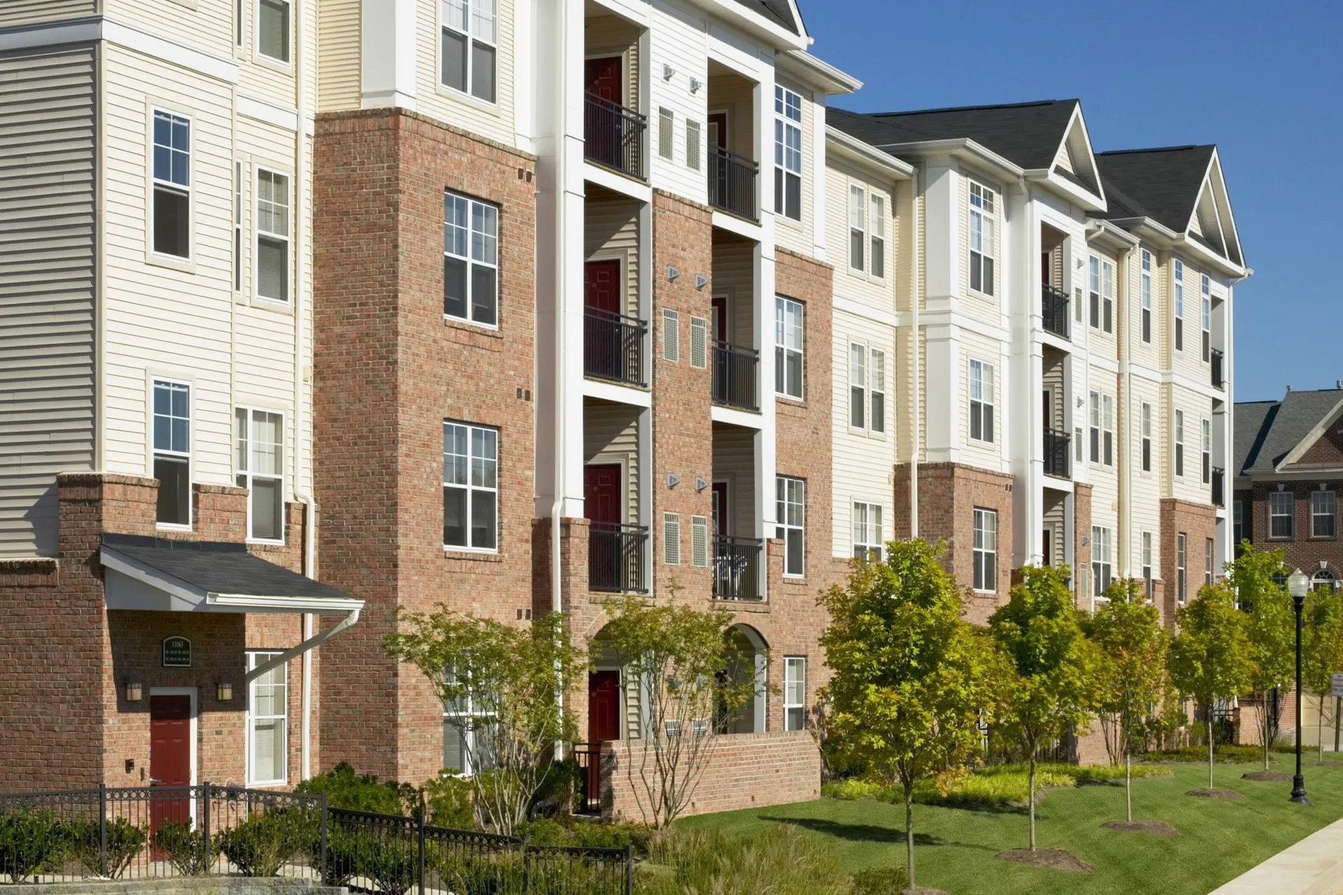 Outdoor view of apartment