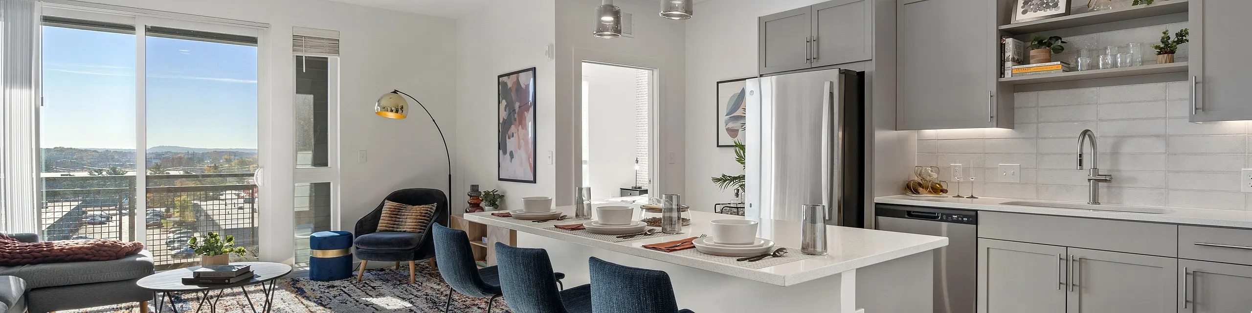 Model Apartment Kitchen